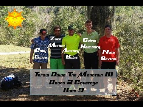 The Disc Golf Guy - Vlog #261 - TDTMIII Rnd 2 Back 9 - Heimburg, Guice, Melton, Bubis, Sexton
