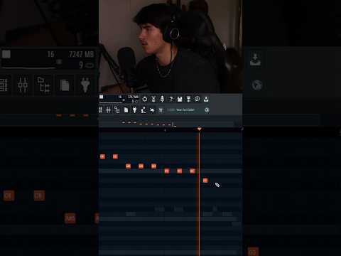 How to Make Snare Rolls like 808 Mafia #producer #beatmaker #flstudio