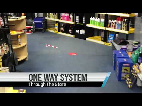 Allfix Sales Counter Social Distancing