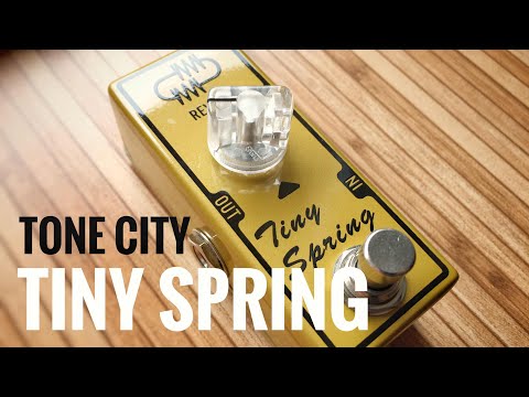 Tone City Tiny Spring | Spring Reverb mini effect pedal, True bypass. New with Full Warranty! image 16