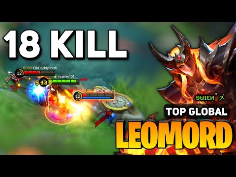 Monster Leomord Best Build 2023 [ Leomord Gameplay Top Global ] By s̶u̶ɪϵͷ°メ - Mobile Legends