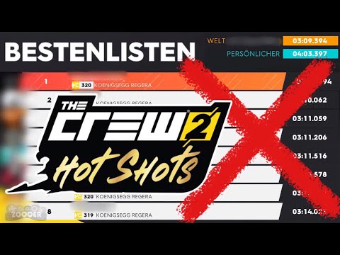 BESTENLISTEN werden GELÖSCHT - The Crew 2 Hot Shots UPDATE | 24. April 2019