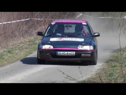 Lubaś Mateusz / Owsiak Jarosław - Honda Civic - KJS Wiosenny Super OeS Jasło 02-04-2017