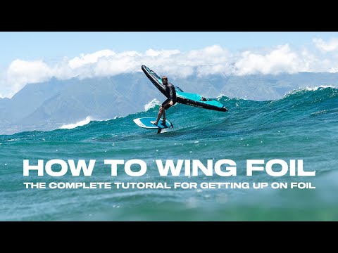 How to WING FOIL - your first session FOILING