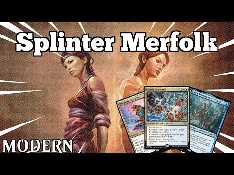 UBER RESILIENT Lorwyn Twin Combo?! | Splinter Merfolk | Modern | MTGO