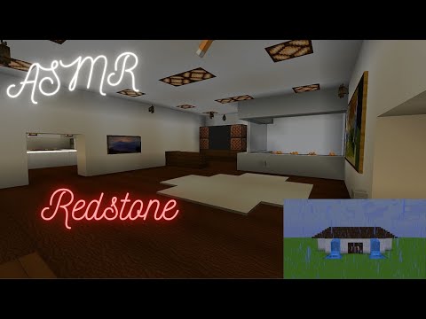 Mind-Blowing Minecraft Redstone House! Silence + ASMR
