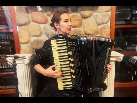 6315 - Black Excelsior OOO "Triple O" Made in USA Piano Accordion LMMMH 41 120 $1999