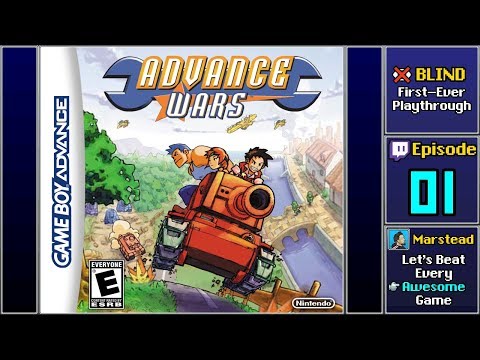 ✔️️ Start Playthrough - Advance Wars [Blind] (Episode 1/4)