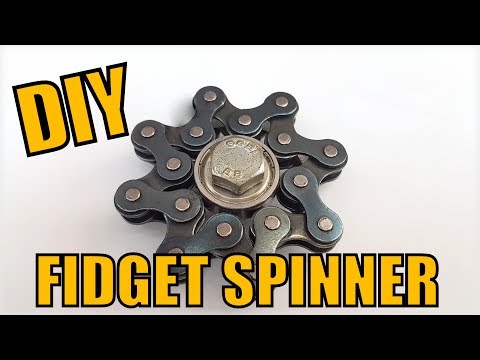Fidget Spinner (Using Bike Chain) In 90 Seconds - Diy : 5 Steps (With  Pictures) - Instructables