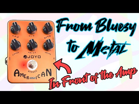 Joyo American Sound In front of the Amp || BOSS KATANA 50 MK1 || Squier Affinity Strat