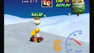 Mario Kart 64 - Frappe Snowland 3lap 2'03"07