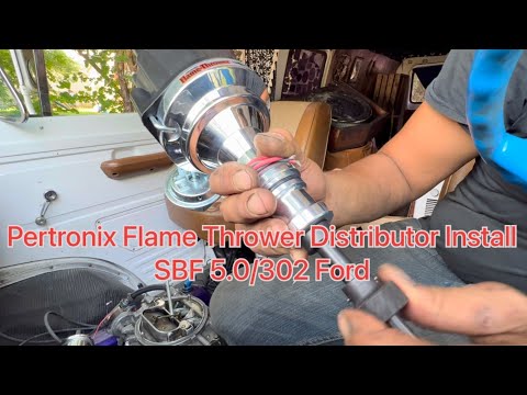 Goodbye Points, Hello Electronic Pertronix Distributor Install SBF 5.0 Ford