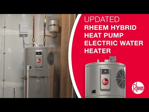 Rheem Updated ProTerra Hybrid Electric Heat Pump Water Heater