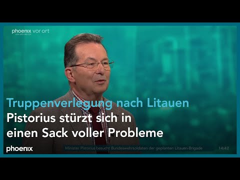 Ralph Thiele zu Waffenlieferungen an die Ukraine am 28.02.24