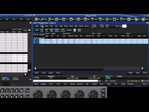 Hog4 Training - Kapitel 7 - Cue timing + editieren