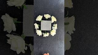 Round Style Basic Flower Arrangement for Beginners 🤩😍 #diy #flowers #flowerarrangement