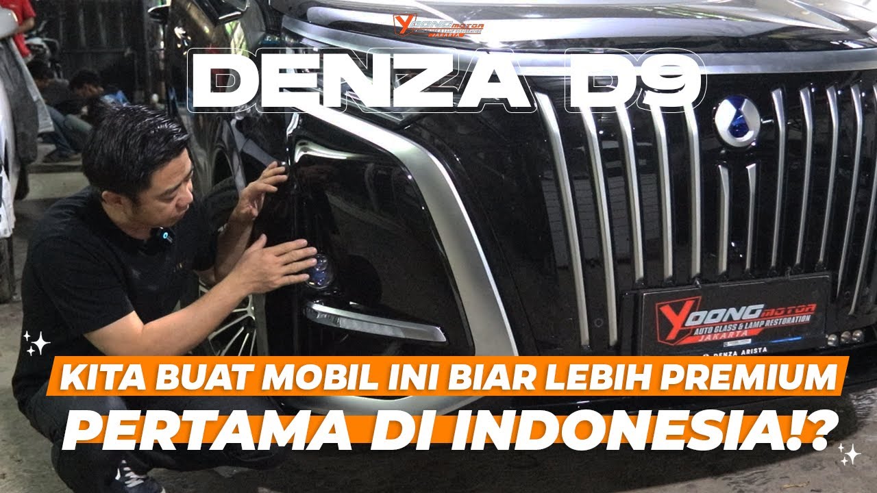 UPGRADE LAMPU DENZA D9 BIKIN MOBIL INI MAKIN PREMIUM // HVT FOGLAMP LASER & HVT MINI PROJIE