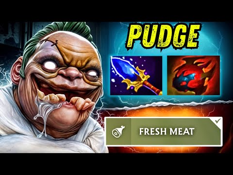 OMG 42Kills No Mercy 🔥13Mins Aghanims + Heart Tanky Build 🔥Pudge Dota 2