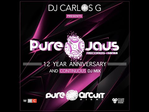 DJ CARLOS G - PRESENTSPURE JAUS RECORDS (12 YEAR ANNIVERSARY)
