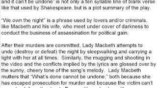 Meaning of "We Own the Night" in Forever Yours by Alex Day (Part 1)