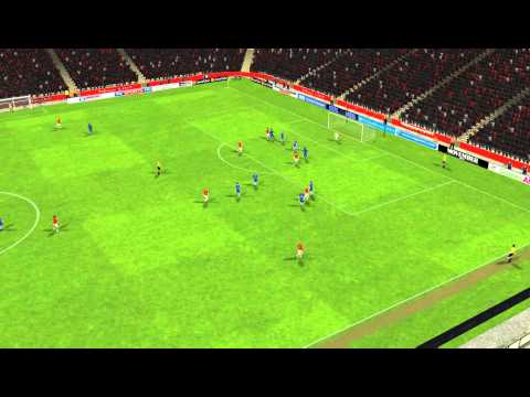 Man Utd vs AA Gent - Mata Goal 78 minutes