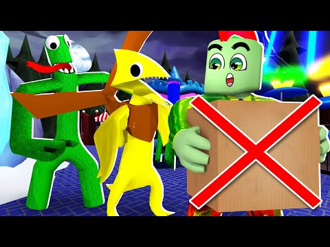 Rainbow Friends, Maar Zonder Doos (Roblox)
