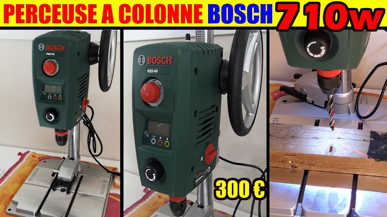 perceuse a colonne bosch pbd 40 bench pillar drill tischbohrmaschine 710w