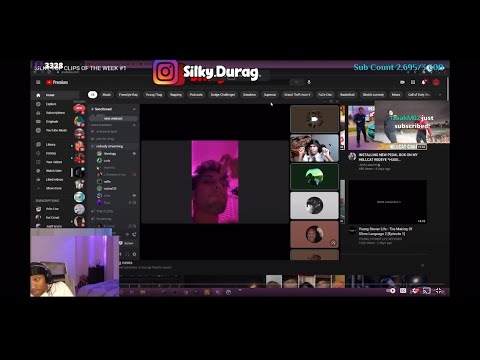 Silky a reacts to his Stream Highlights (Funny Asf) *Must Watch*