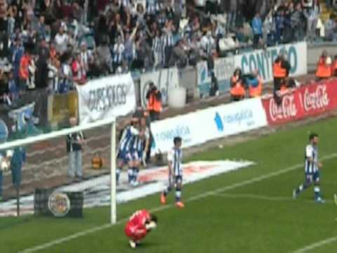 Depor 4 - Elche 3. Gol de Colotto (4-3)