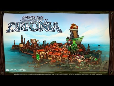 Chaos auf Deponia Komplettlösung/Walkthrough #01 Ein toller Plan