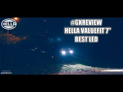 HELLA VALUEFIT 7" LED Lamps - GK REVIEW