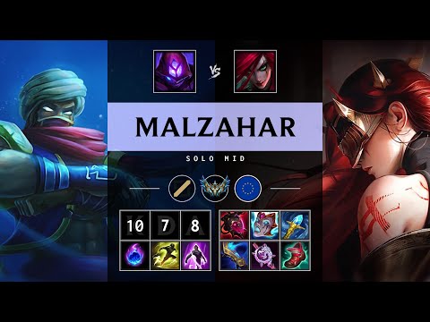 Malzahar Mid vs Katarina - EUW Challenger Patch 25.17