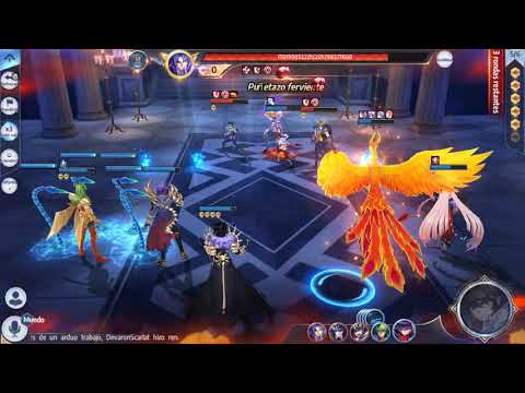 Saint Seiya Awakening KOTZ (Global) - Twelve Temple of Hades, Saga Boss with Ikki DC (8.6m dmg)