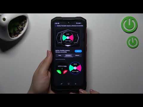 PANTALLA TRASERA en Doogee S98 - cómo activar y configurarla