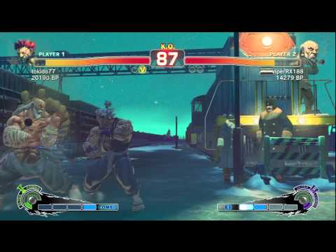 SSF4: Tokido (Akuma) VS viperRX (Gouken)