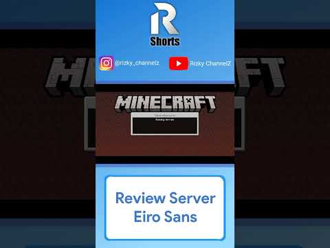 Review Server Eiro Sans! #shorts #minecraft