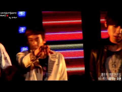 [꿈꾸는소년] 120517 청운대어울림한마당 미치겠어(chunji.Ver)