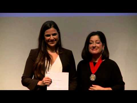 RIBA President's Medals 2015 ceremony - Dissertation Medal