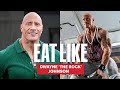 Everything Dwayne The Rock Johnson Eats In A Day Eat Like Men S Health