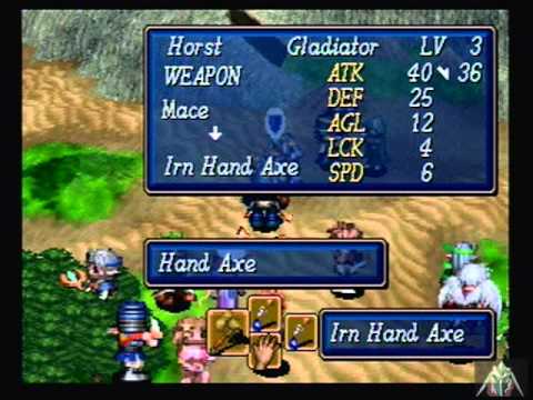 lets play shining force 3 scn 1: part 35 - ruined ruins