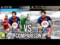 FIFA 13 PS3 Vs PSP