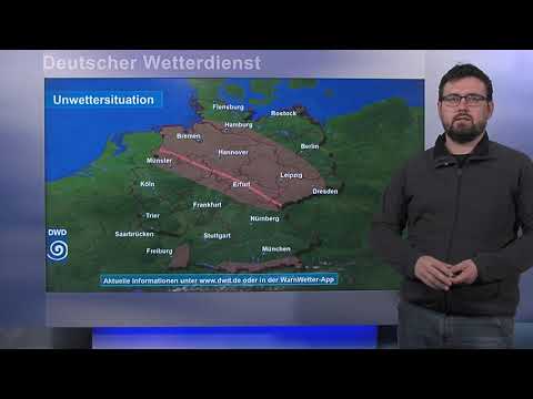 28.01.2021 - Unwetterinformation - Deutscher Wetterdienst (DWD)