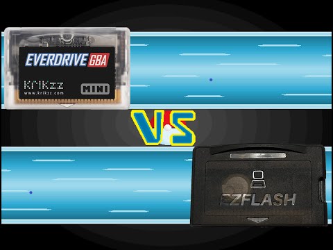 Everdrive GBA X5 Mini vs EZ Flash Omega