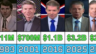 Vince McMahon's Net Worth Evolution From 1983 to 2025