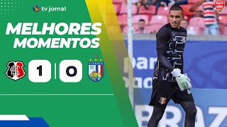 Santa Cruz 1 x 0 Vitória das Tabocas - Melhores Momentos - Campeonato Pernambucano 17.01.25