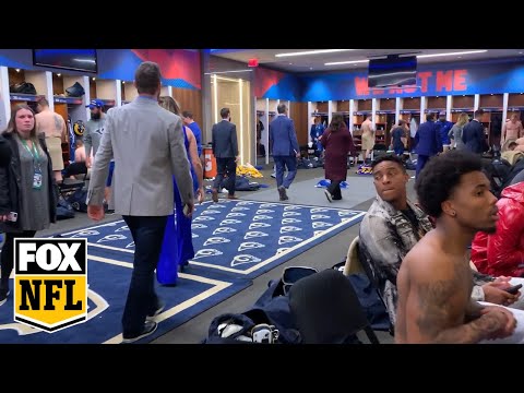 Go inside the Rams locker room after their Super Bowl LIII loss | FOX NFL