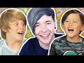 DANTDM REACTS TO KIDS REACT TO DANTDM!! DANTDM REACTS TO KIDS REACT TO DANTDM!!