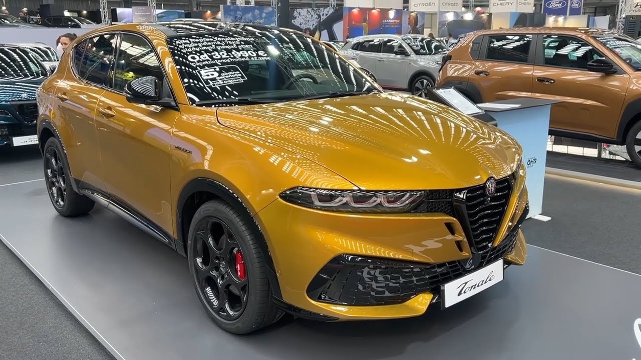 New Alfa Romeo Tonale (2026) – 160 HP Hybrid SUV! | Belgrade Motor Show 2026
