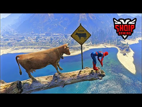 GTA 5 SHQIP - Lopa e Spiderman-it !! - SHQIPGaming