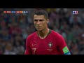 POR - ESP (2018) : D'un coup franc exceptionnel, Ronaldo ramène le Portugal à hauteur ! - 15/06/18 -